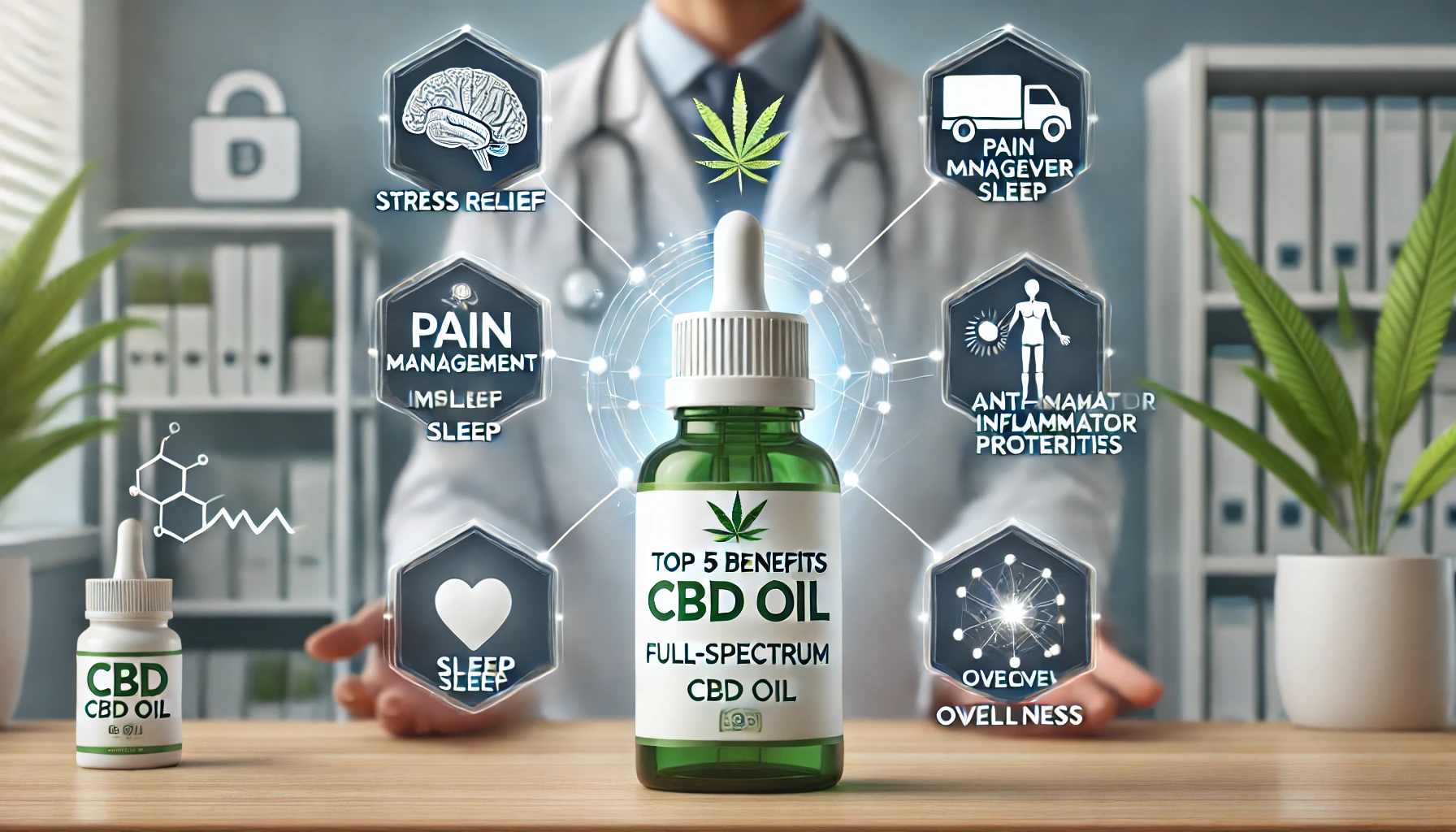 Top 5 Benefits of Full-Spectrum CBD Oil